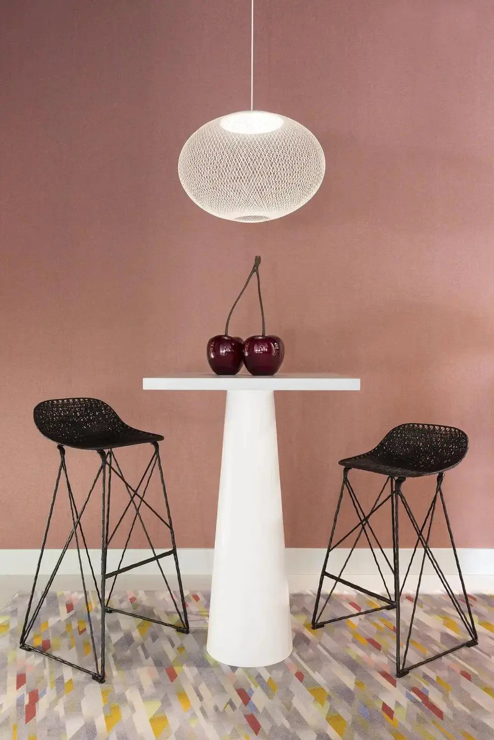 Krzesło barowe CARBON czarny – Moooi