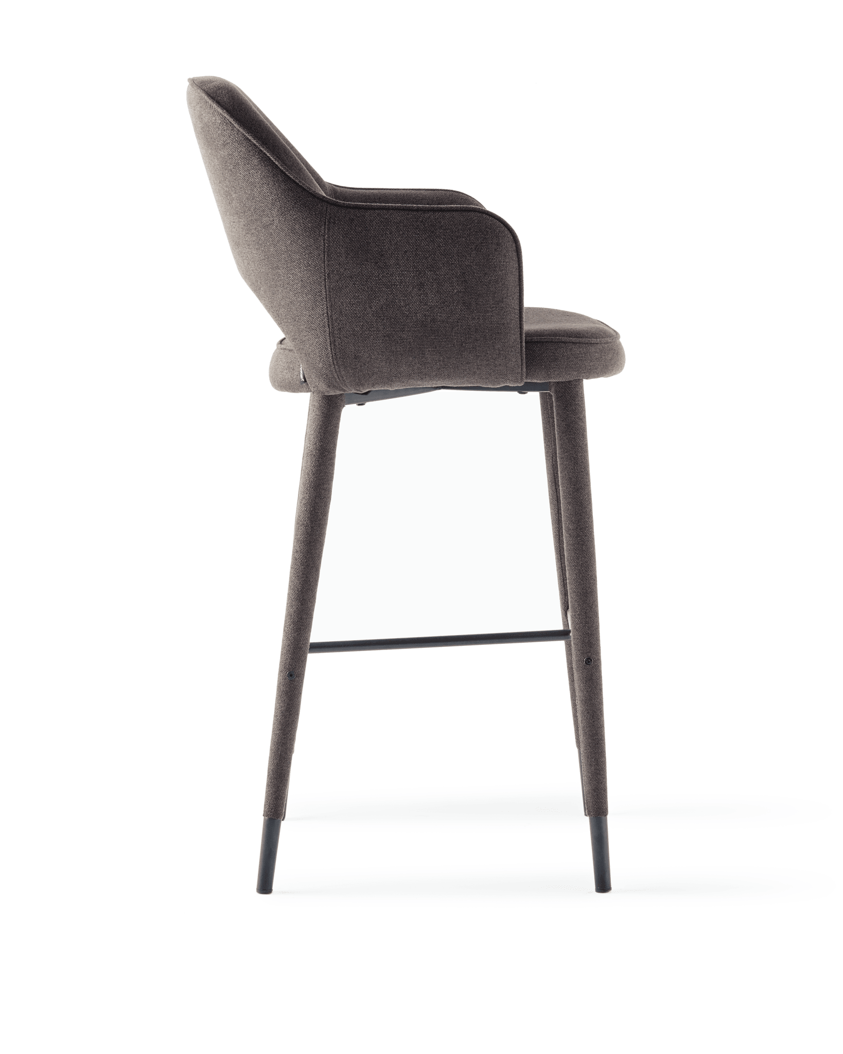 Krzesło barowe COSY ciemnoszary Pols Potten Eye on Design