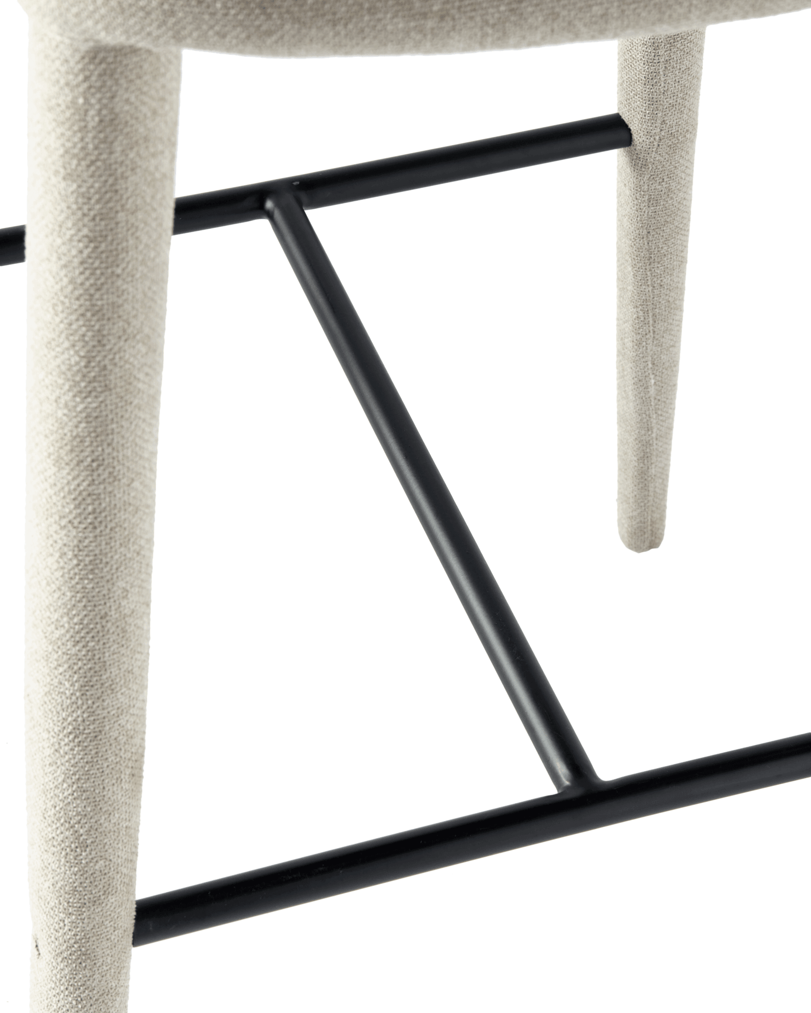 Krzesło barowe HOLY beżowy Pols Potten Eye on Design