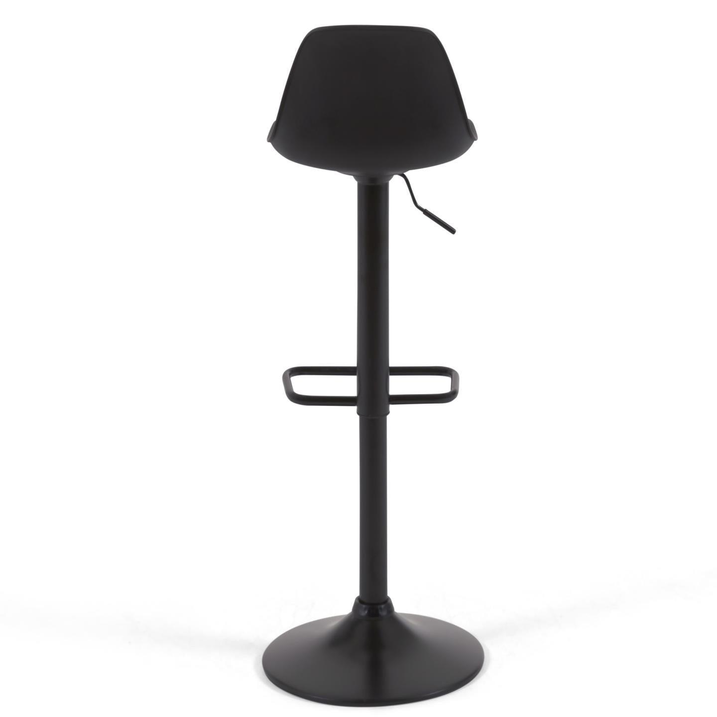 Krzesło barowe ORLANDO-T czarny La Forma Eye on Design