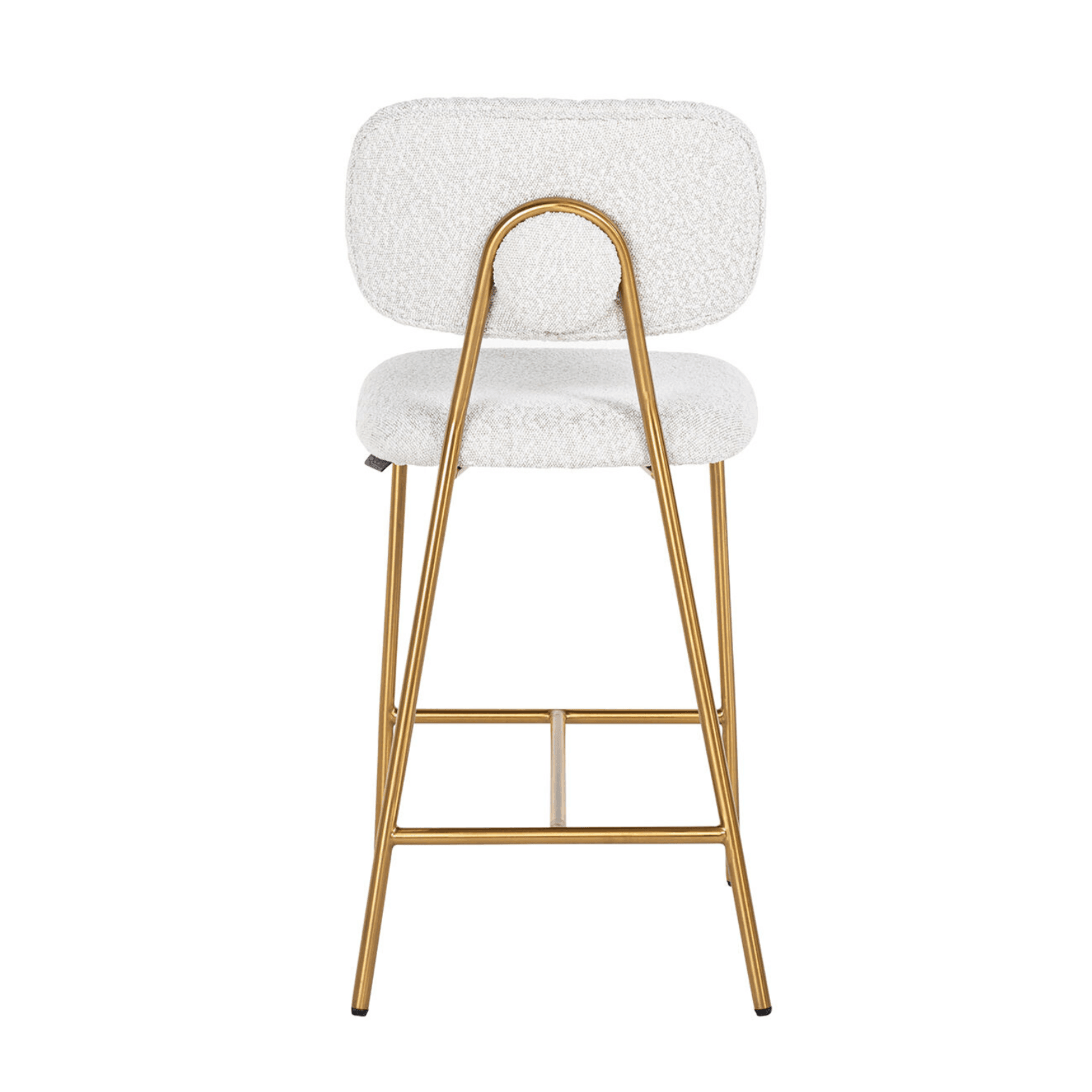 Krzesło barowe XENIA biały bouclé Richmond Interiors Eye on Design