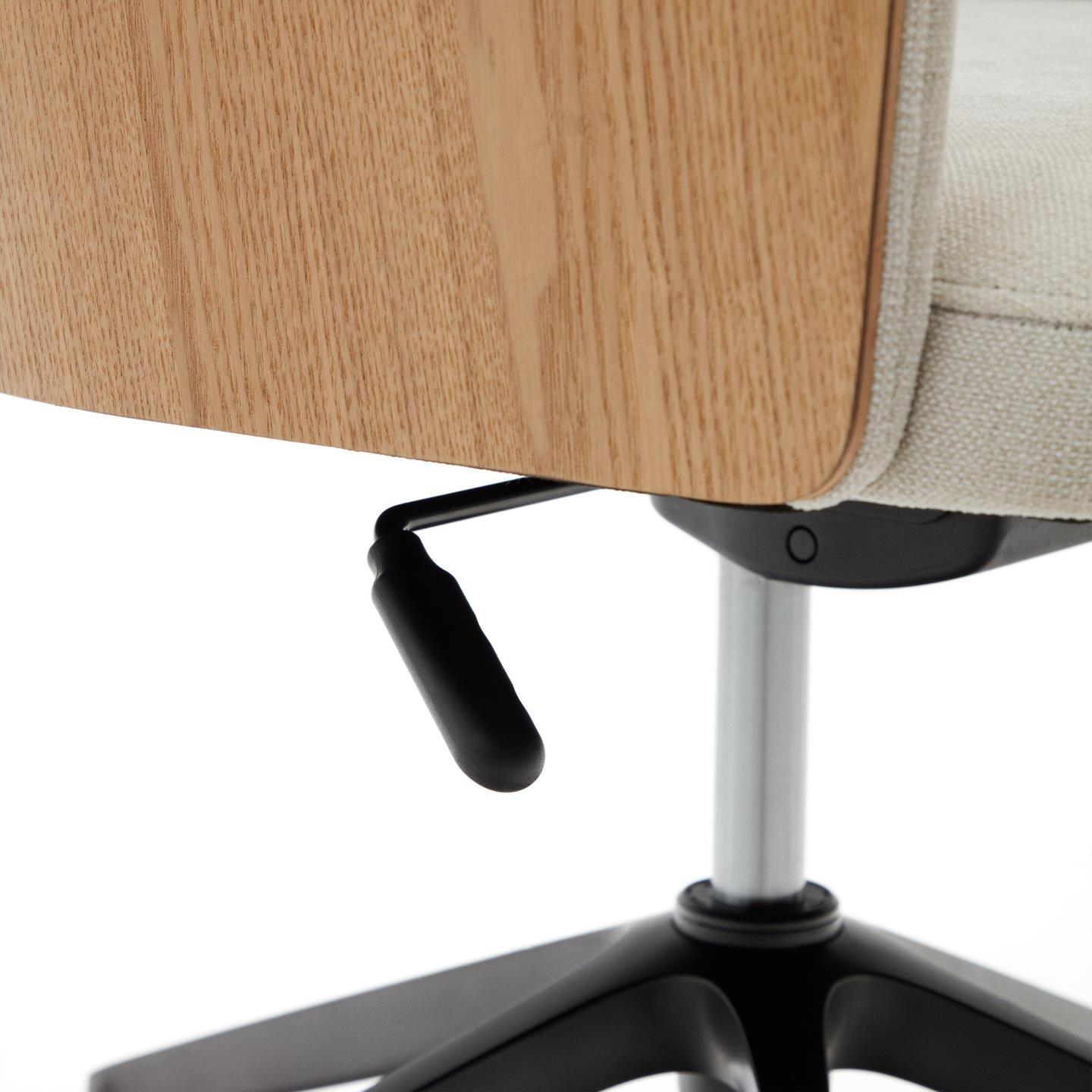 Krzesło biurowe MADAI beżowy szenil La Forma Eye on Design