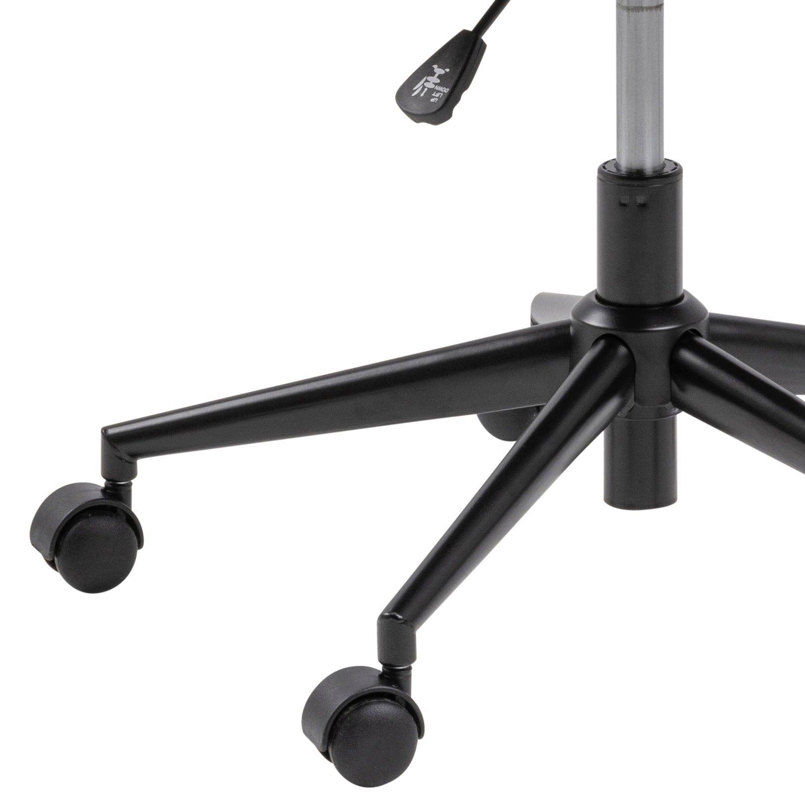 Krzesło biurowe MILAS ciemnoszary z czarną podstawą Actona Eye on Design