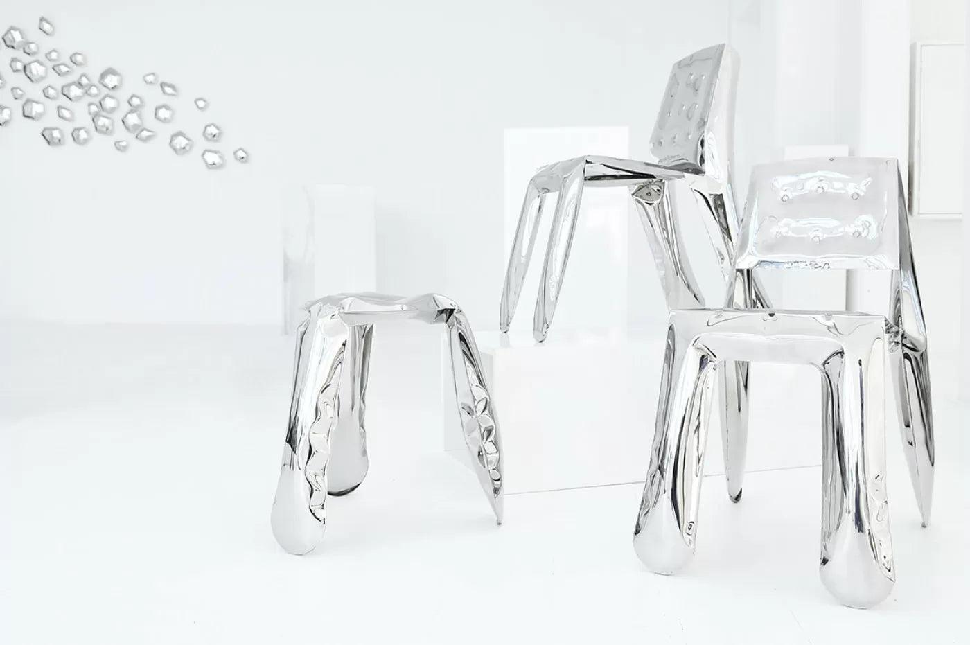 Krzesło CHIPPENSTEEL 0.5 grafitowy mat Zieta Studio Eye on Design