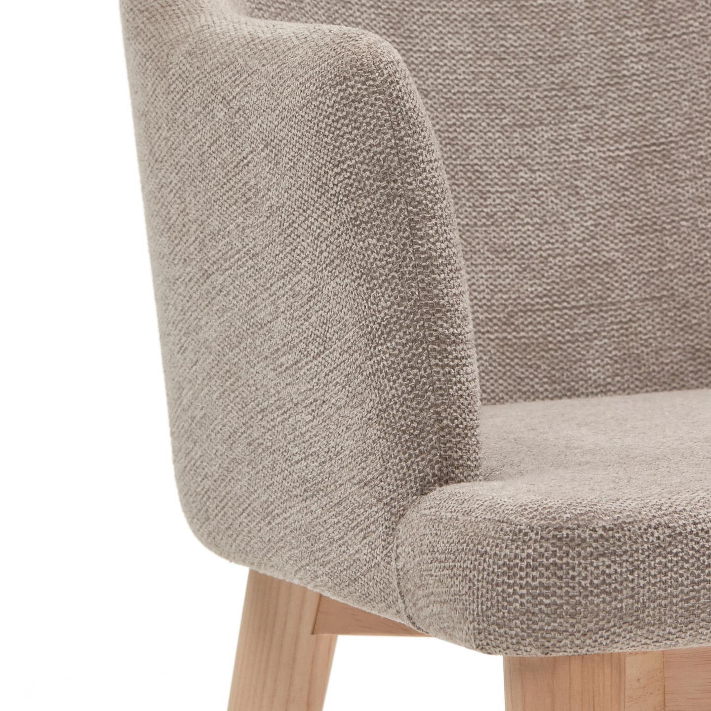 Krzesło CROFT brązowa szenila La Forma Eye on Design