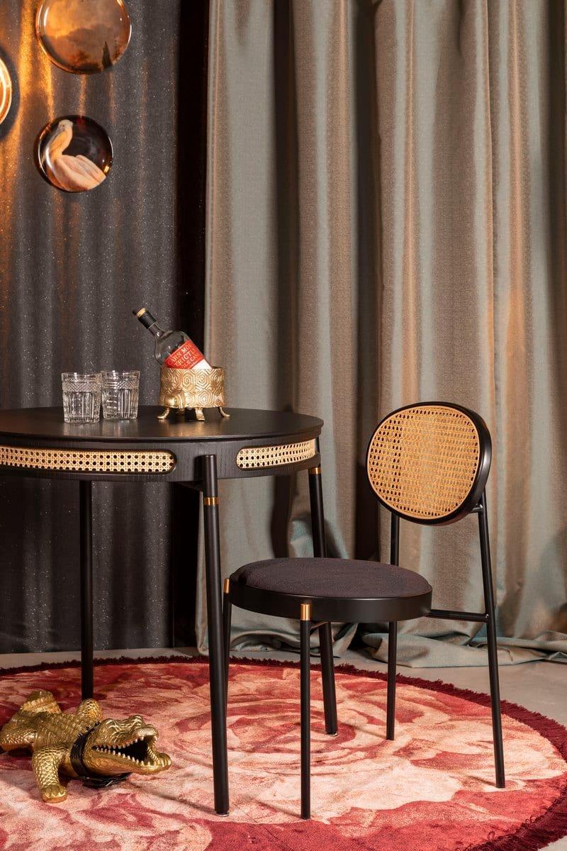 Krzesło DON'T STOP THE WEBBING czarny Bold Monkey Eye on Design