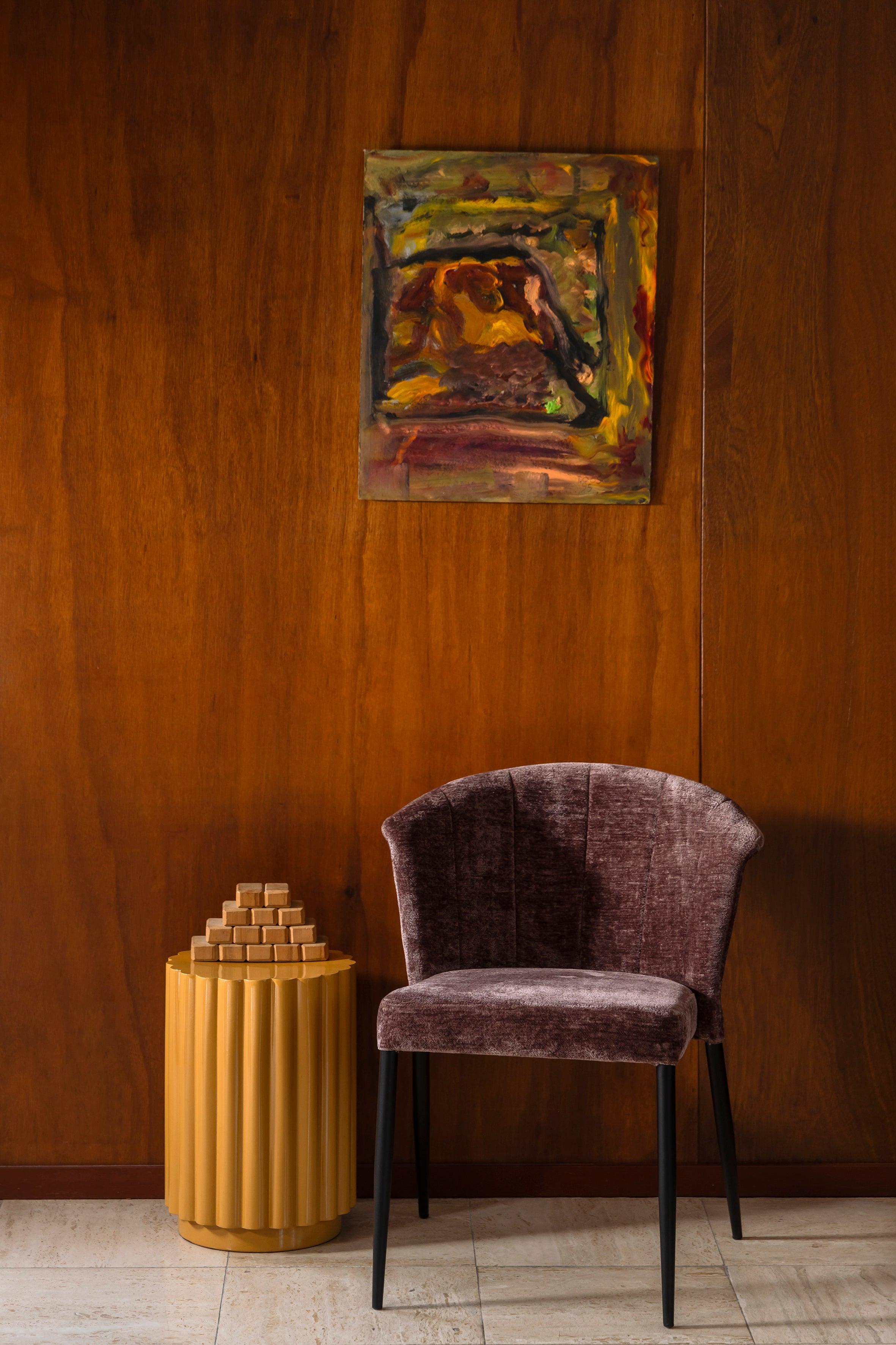 Georgia Chair Purple Dutchbone Eye on Design