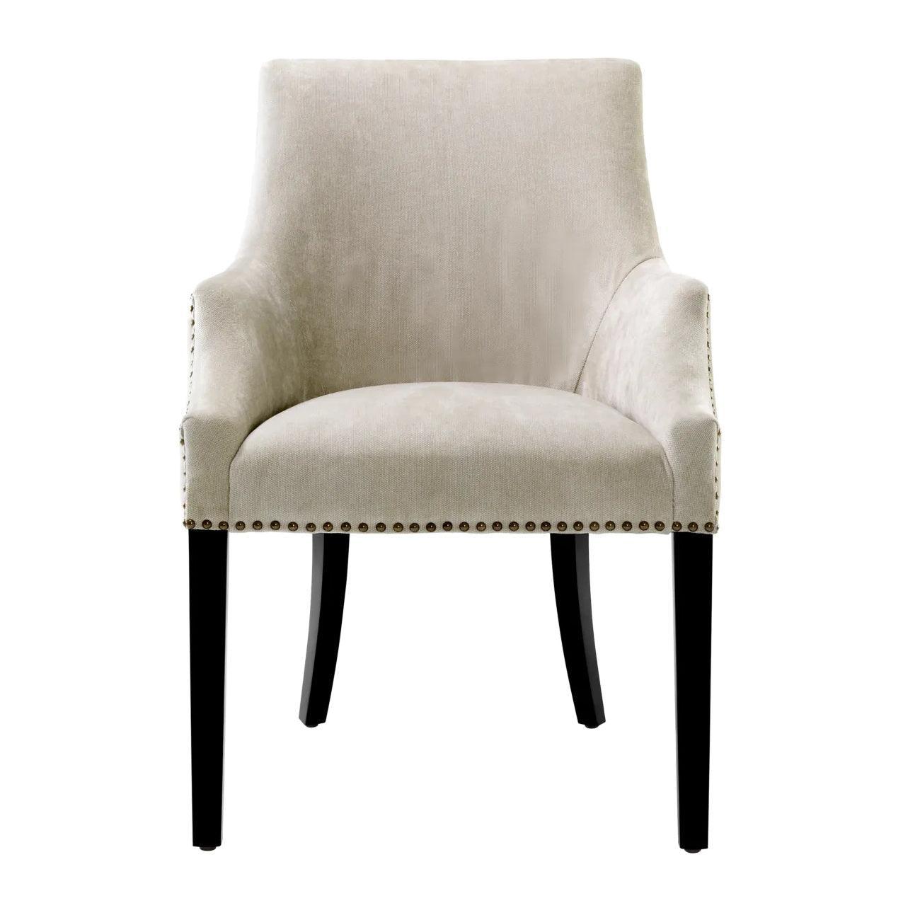 Krzesło LEGACY piaskowy Eichholtz Eye on Design