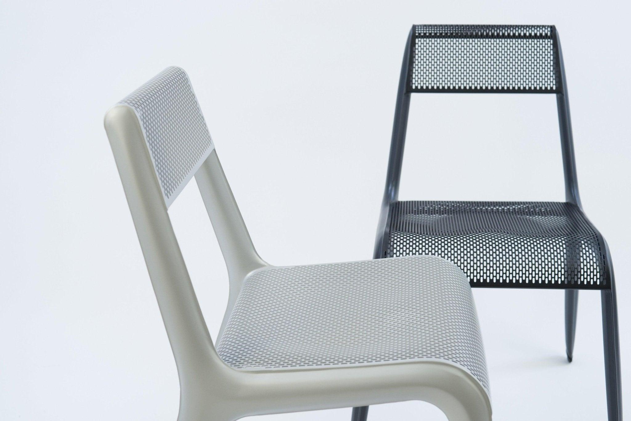 Krzesło LEGGERA anodowy czarny Zieta Studio Eye on Design