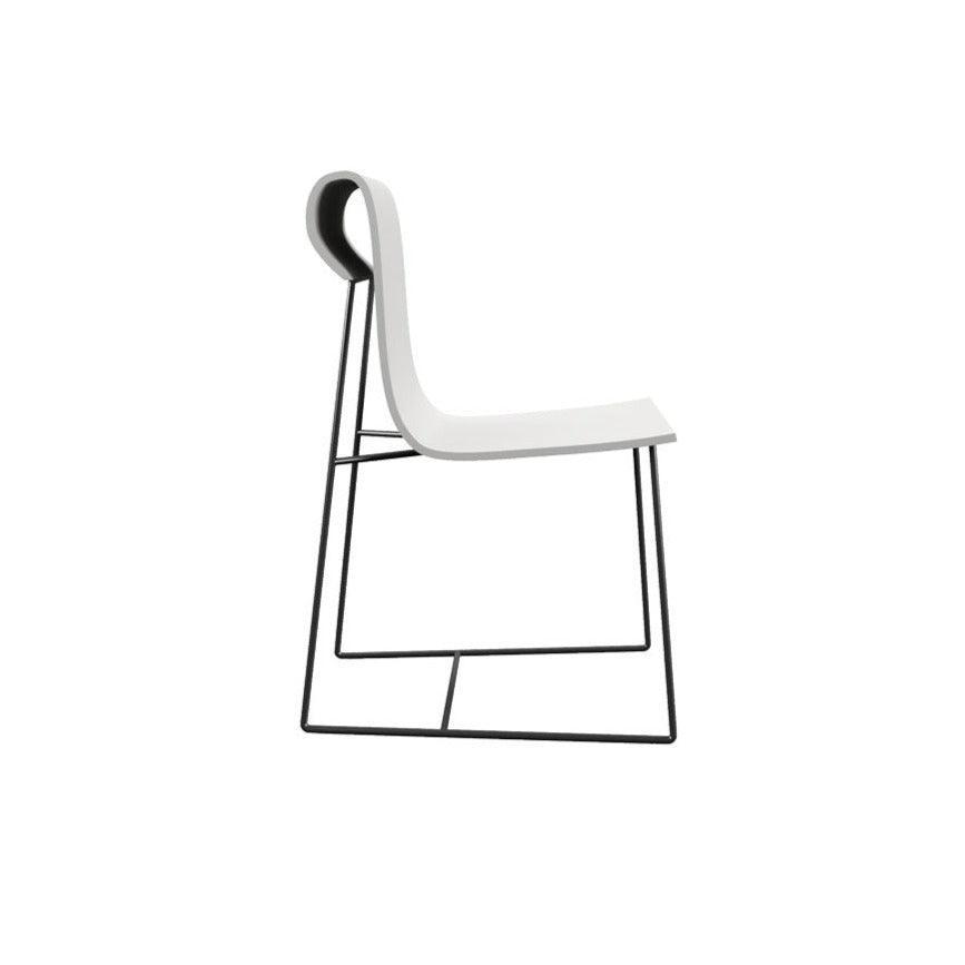 Krzesło LOOSE CURL biały Liu Jo Living Eye on Design