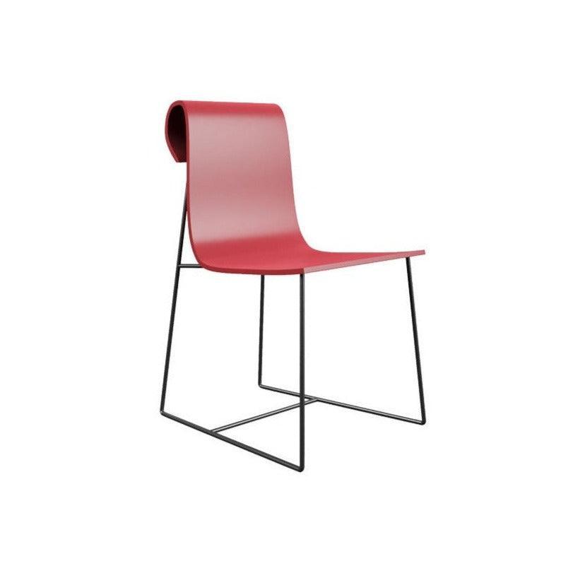 Krzesło LOOSE CURL czerwony Liu Jo Living Eye on Design