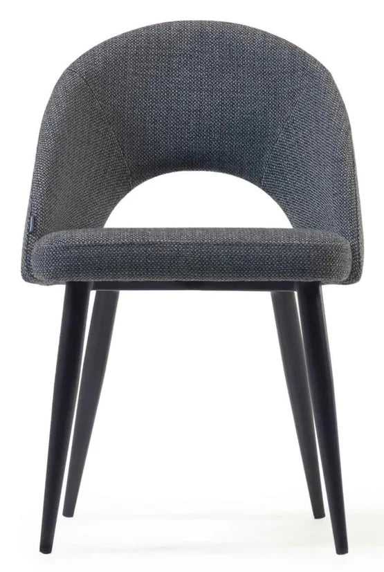 MAEL Chair Dark Gray Chenille
