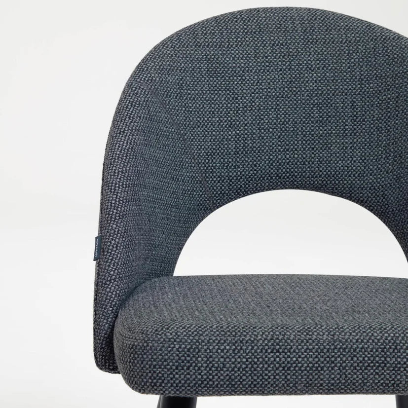 MAEL Chair Dark Gray Chenille