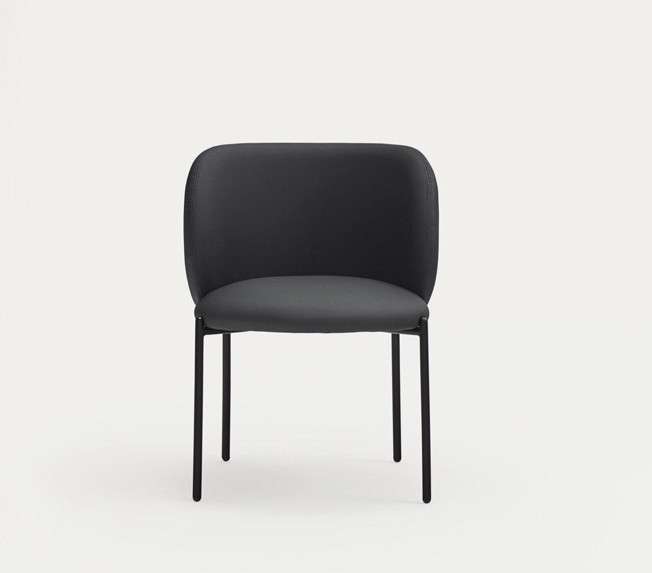 Krzesło MOGI czarna ekoskóra Teulat Eye on Design