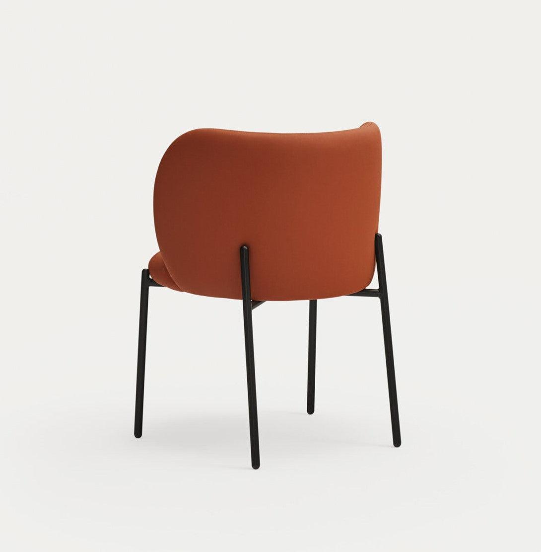 Krzesło MOGI pomarańczowa ekoskóra Teulat Eye on Design