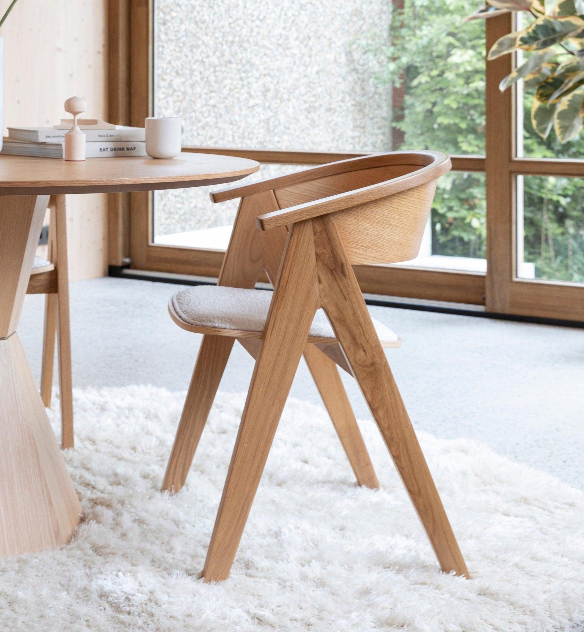 Krzesło NDSM drewno dębowe Zuiver Eye on Design