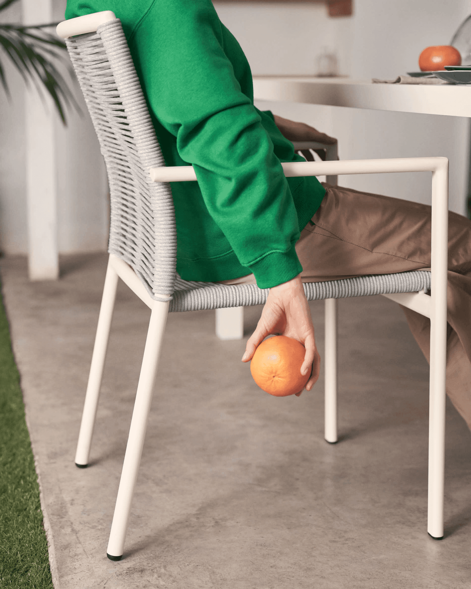 Krzesło ogrodowe CULIP biały La Forma Eye on Design