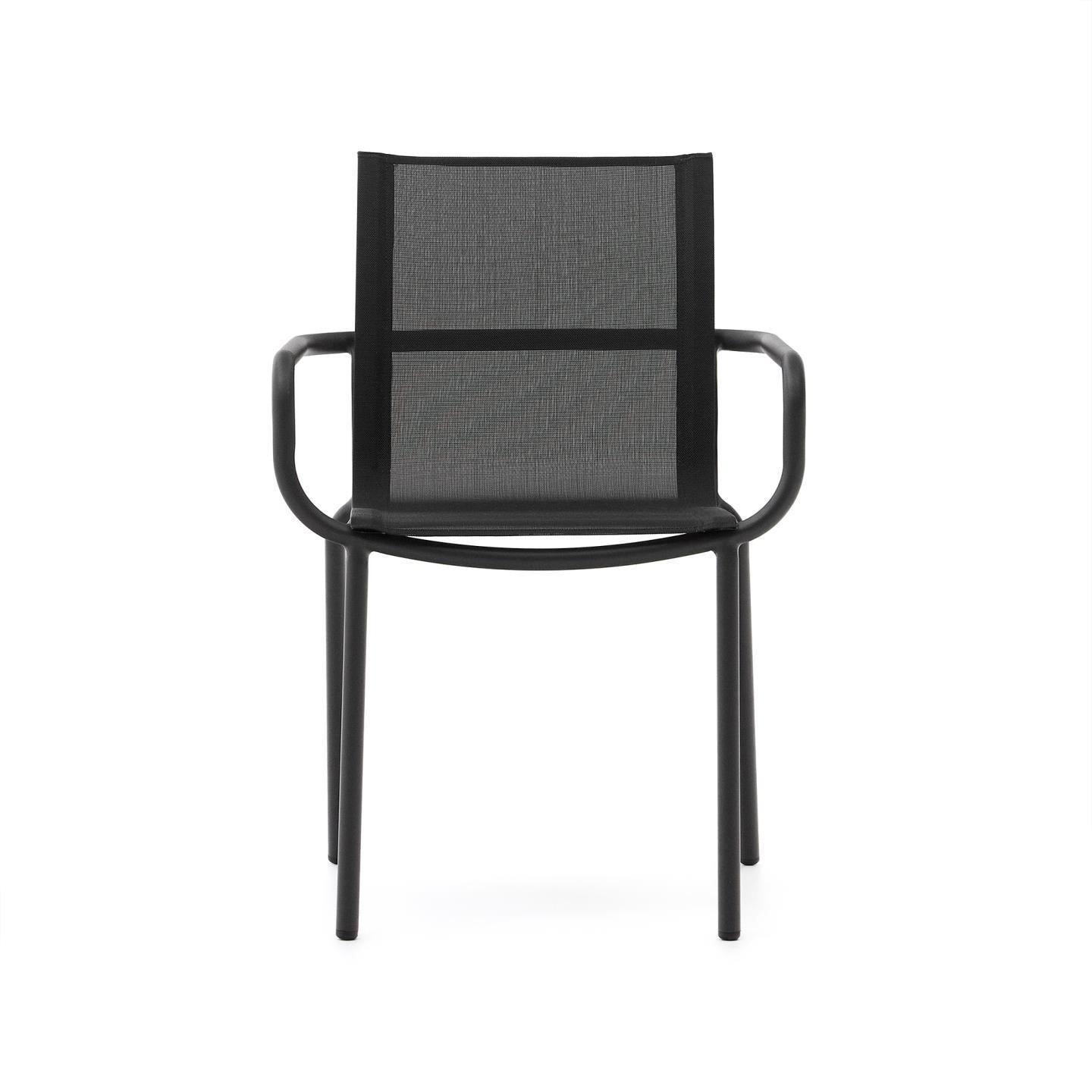 Krzesło ogrodowe GALDANA czarny La Forma Eye on Design