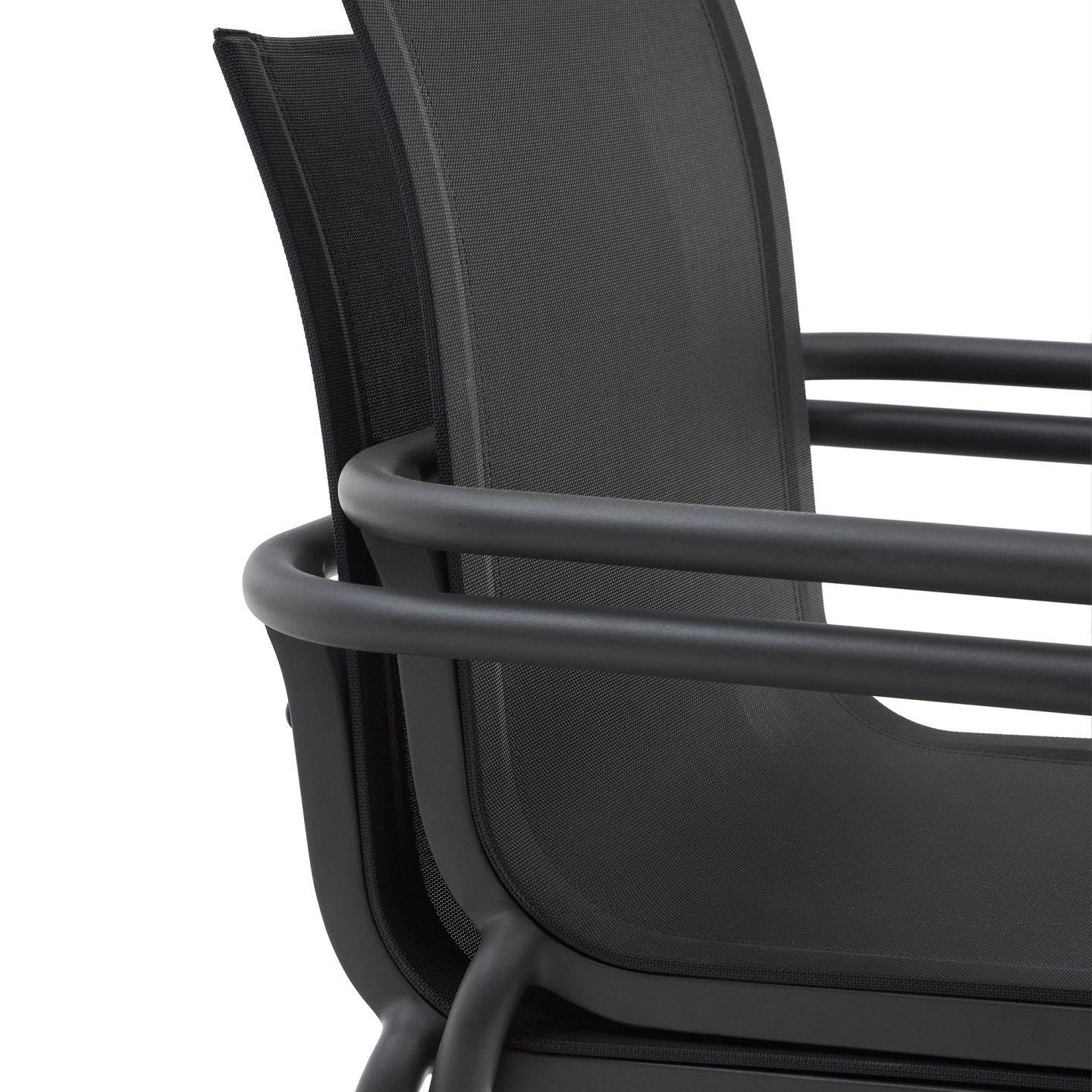 Krzesło ogrodowe GALDANA czarny La Forma Eye on Design