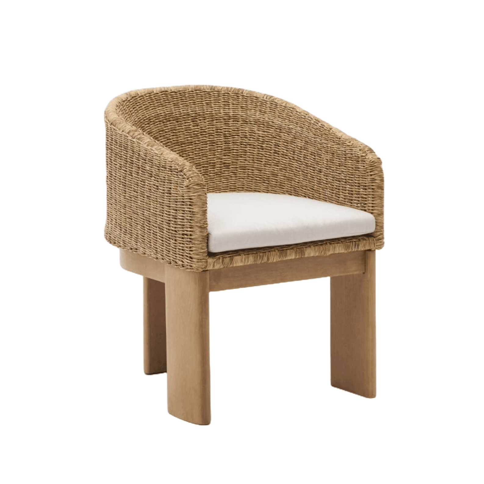 Krzesło ogrodowe XORIGUER rattanowe oparcie La Forma Eye on Design