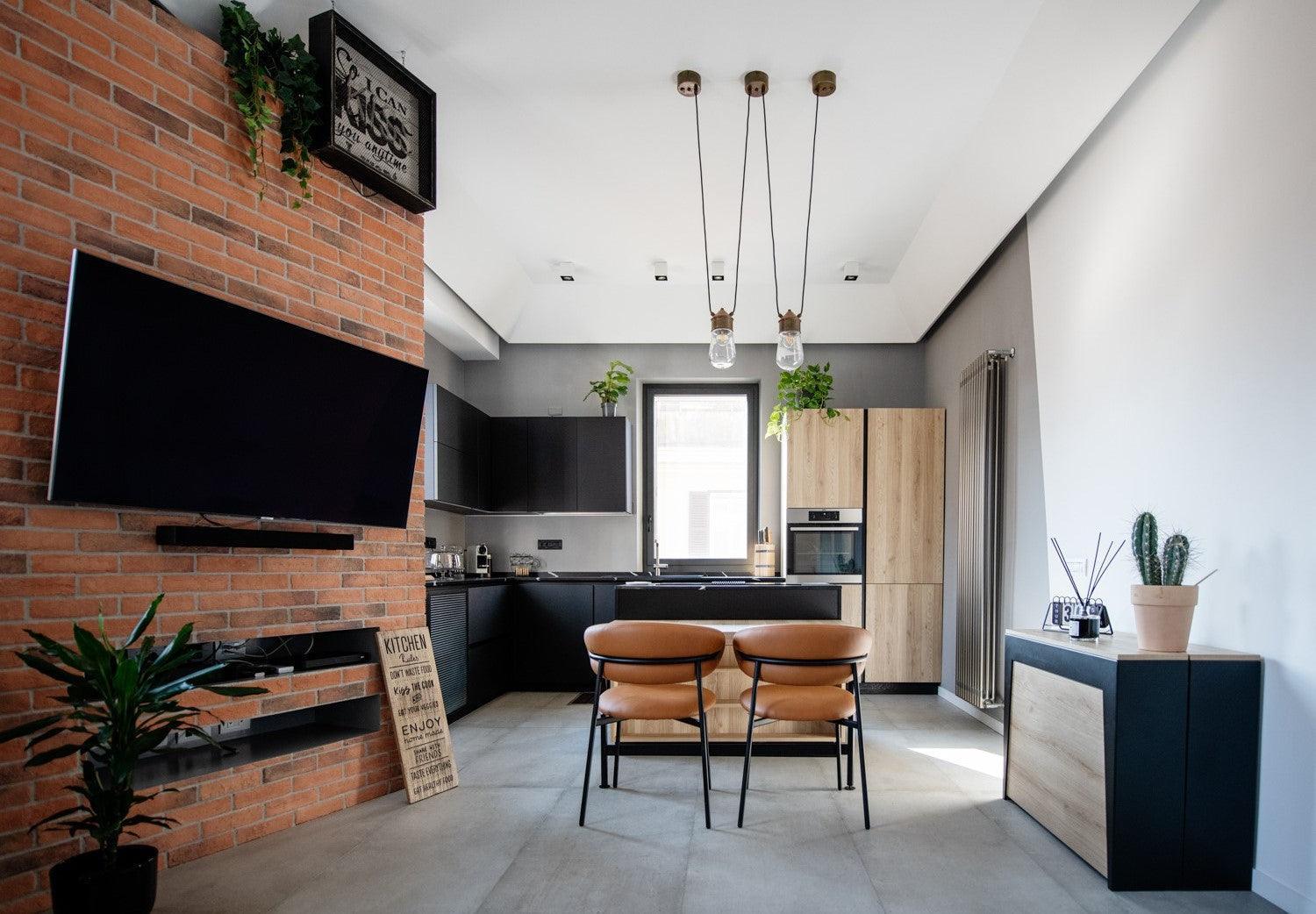 Krzesło OLEANDRO koniakowa ekoskóra z drewnianą podstawą Calligaris Eye on Design