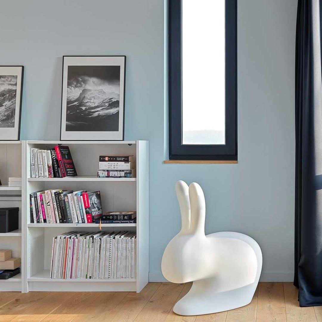 Krzesło RABBIT fioletowy Qeeboo Eye on Design