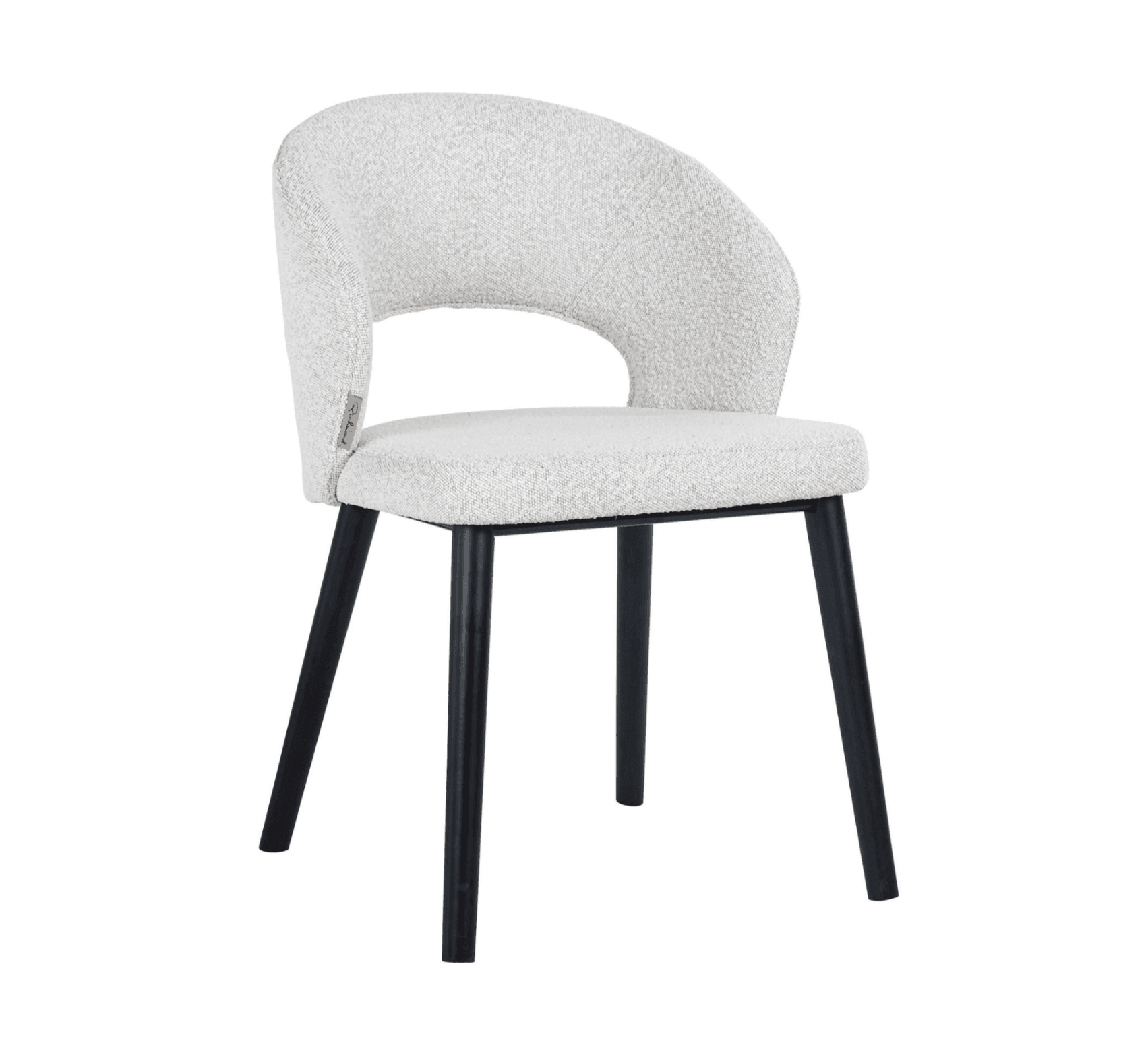 Krzesło SAVOY biały bouclé Richmond Interiors Eye on Design