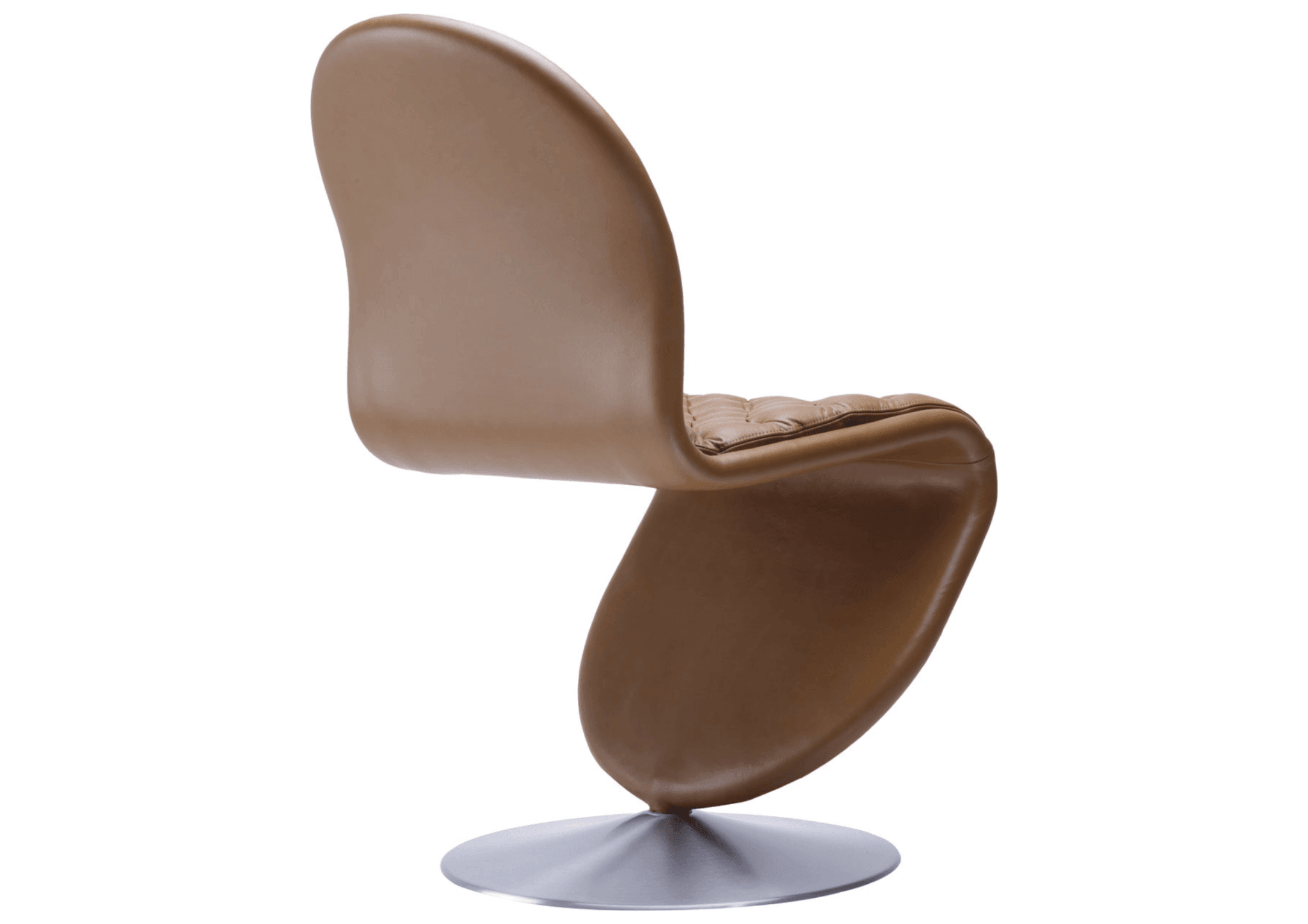 Krzesło SYSTEM 1-2-3 DELUXE z okrągłą podstawą Verpan Eye on Design