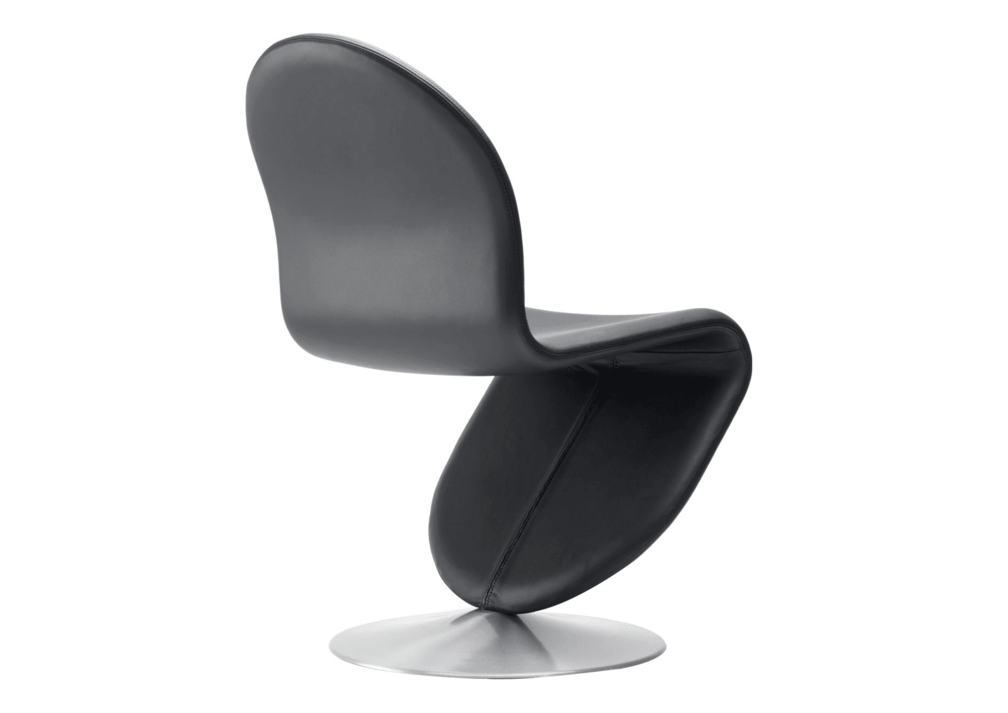 Krzesło SYSTEM 1-2-3 STANDARD z okrągłą podstawą Verpan Eye on Design