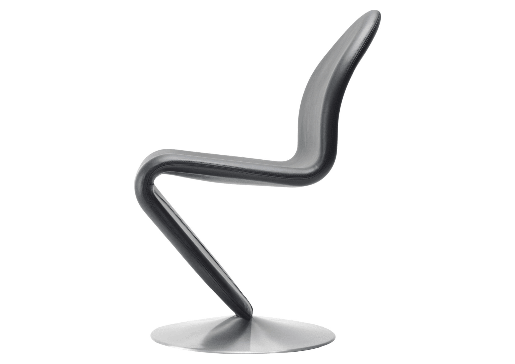 Krzesło SYSTEM 1-2-3 STANDARD z okrągłą podstawą Verpan Eye on Design