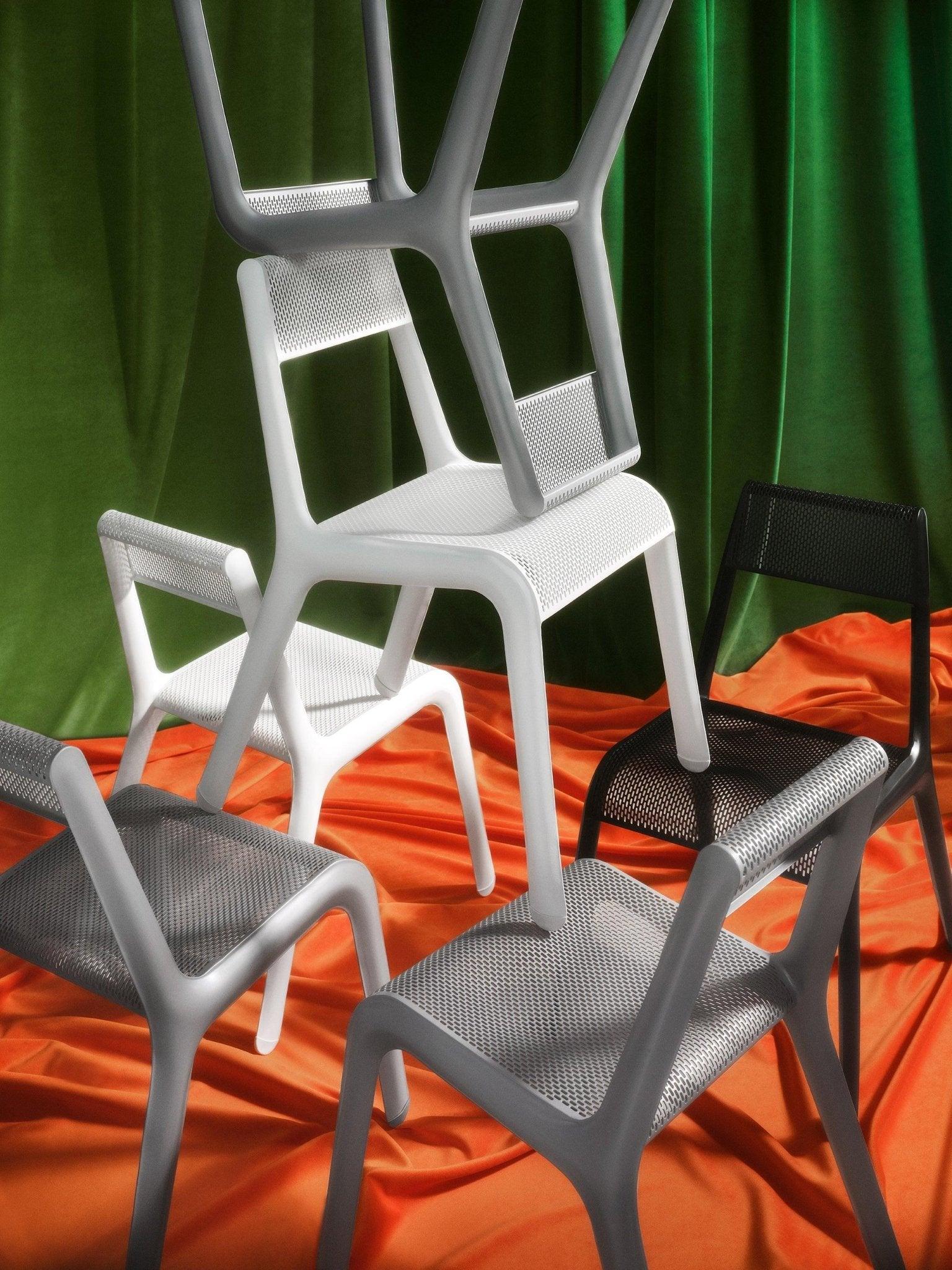 Krzesło ULTRALEGGERA anodowy czarny Zieta Studio Eye on Design