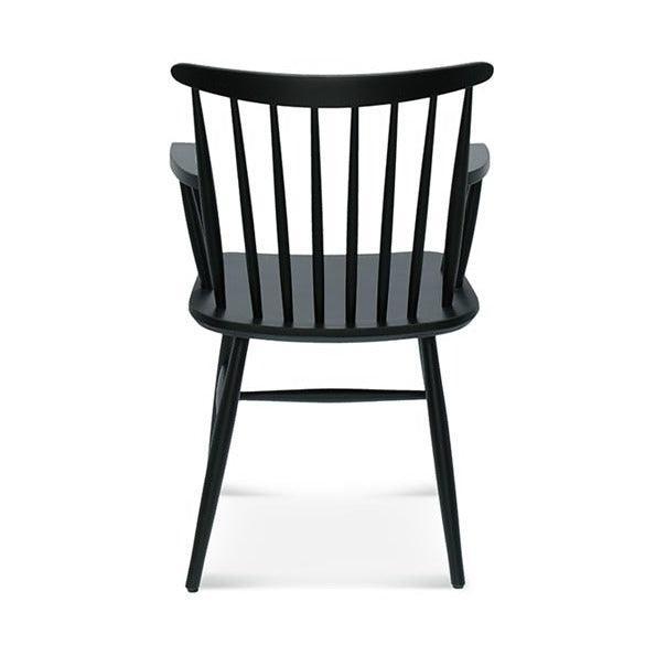 Krzesło z podłokietnikami WAND B-1102/1 lite drewno bukowe Fameg Eye on Design