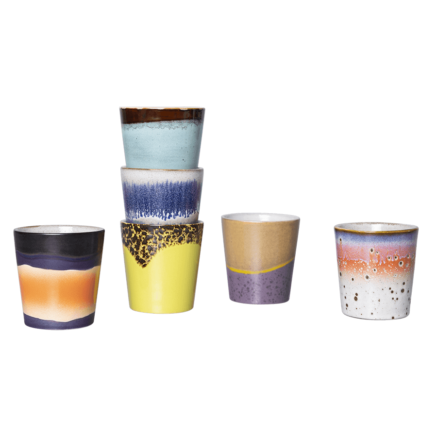 Kubek ceramiczny 70's patina HKliving Eye on Design