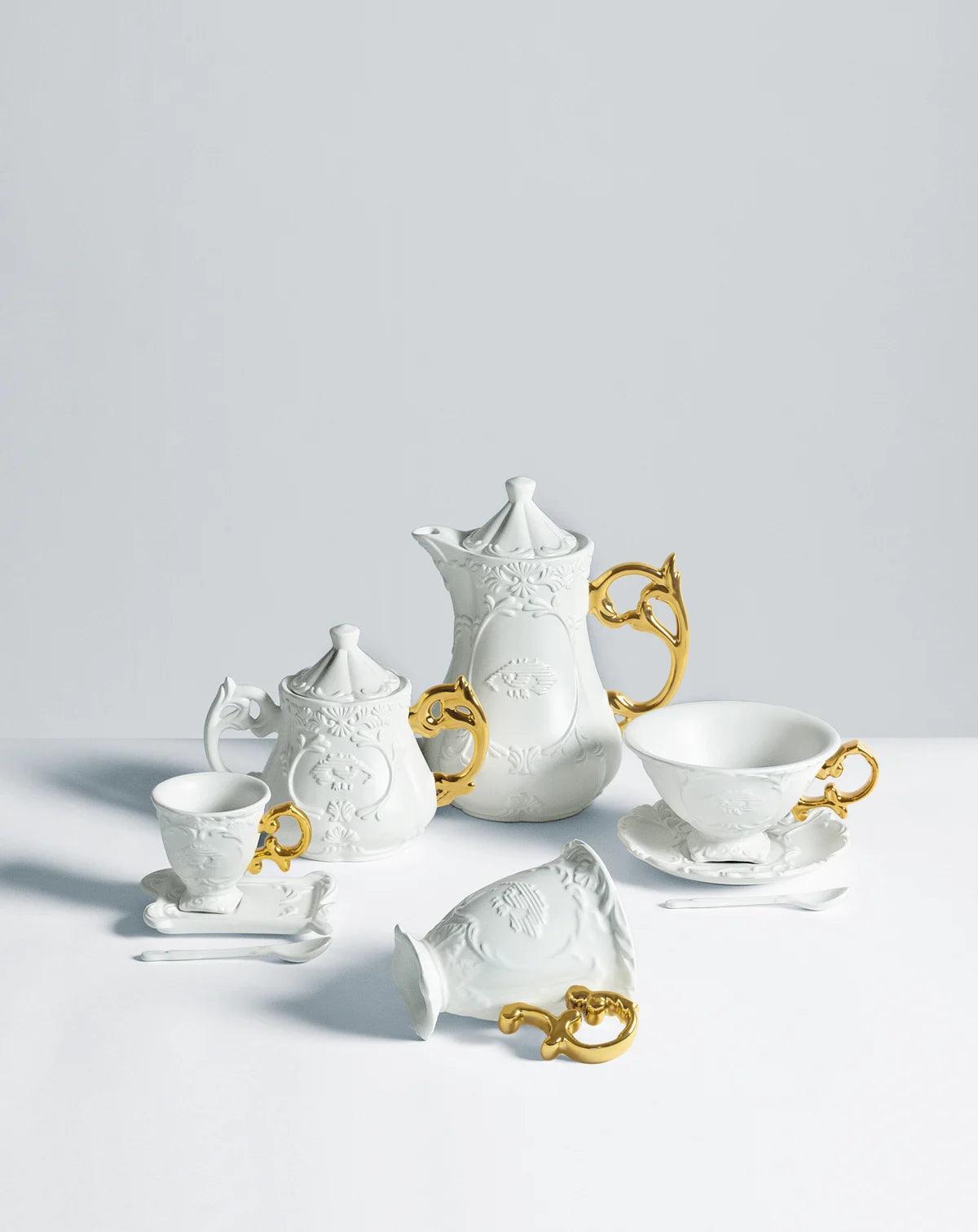 Kubek I-WARES złoty Seletti Eye on Design