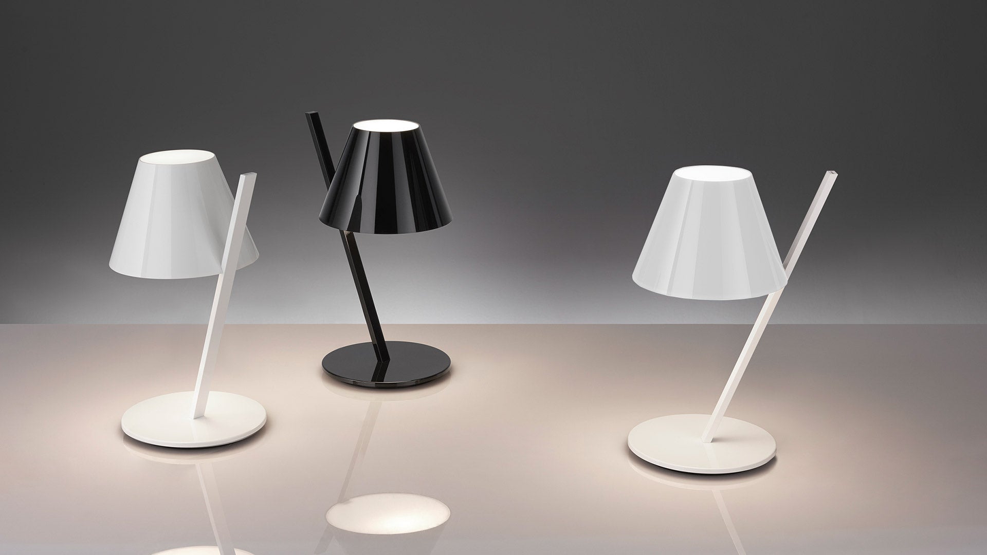 Table lamp LA PETITE white