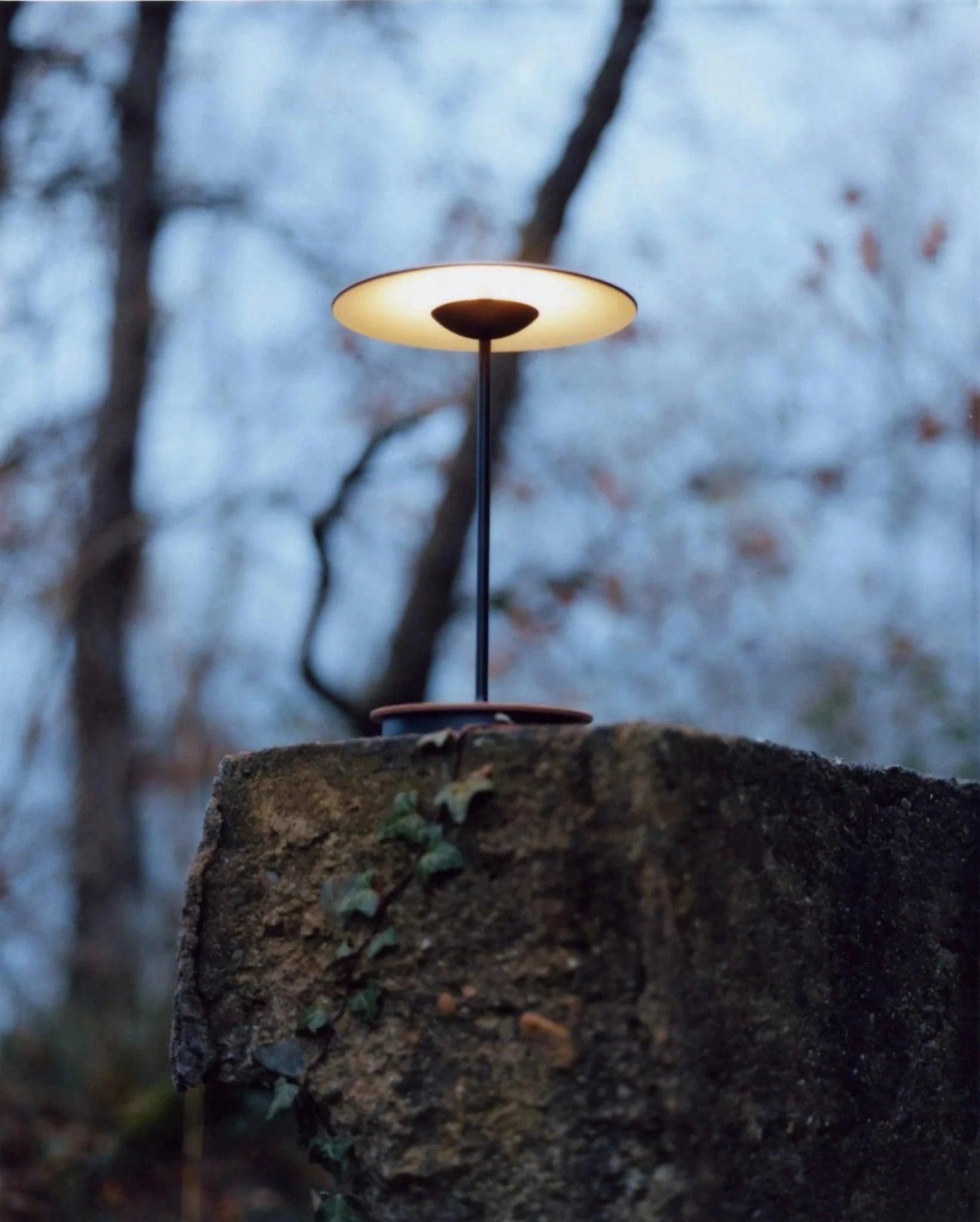 Lampa akumulatorowa GINGER jasnobrązowy Marset Eye on Design