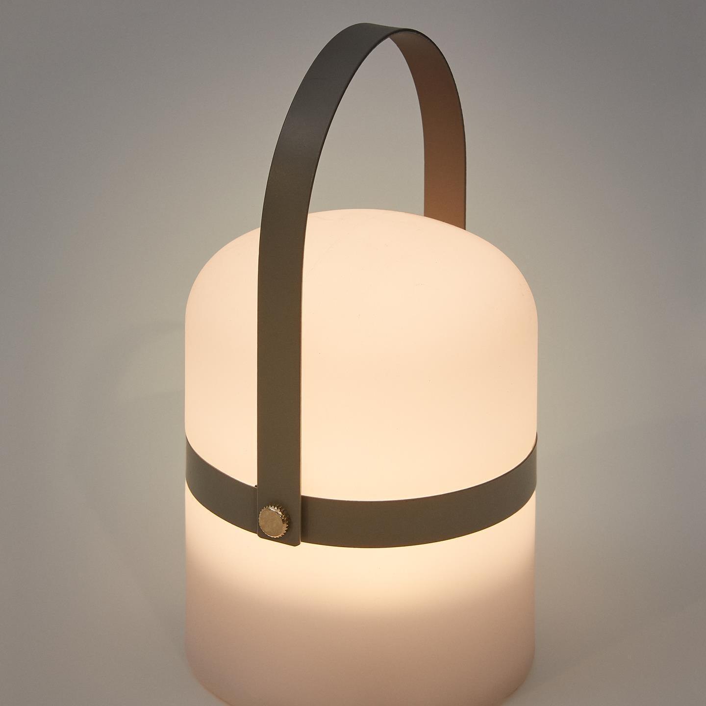 Lampa akumulatorowa RIDLEY MINI szary La Forma Eye on Design