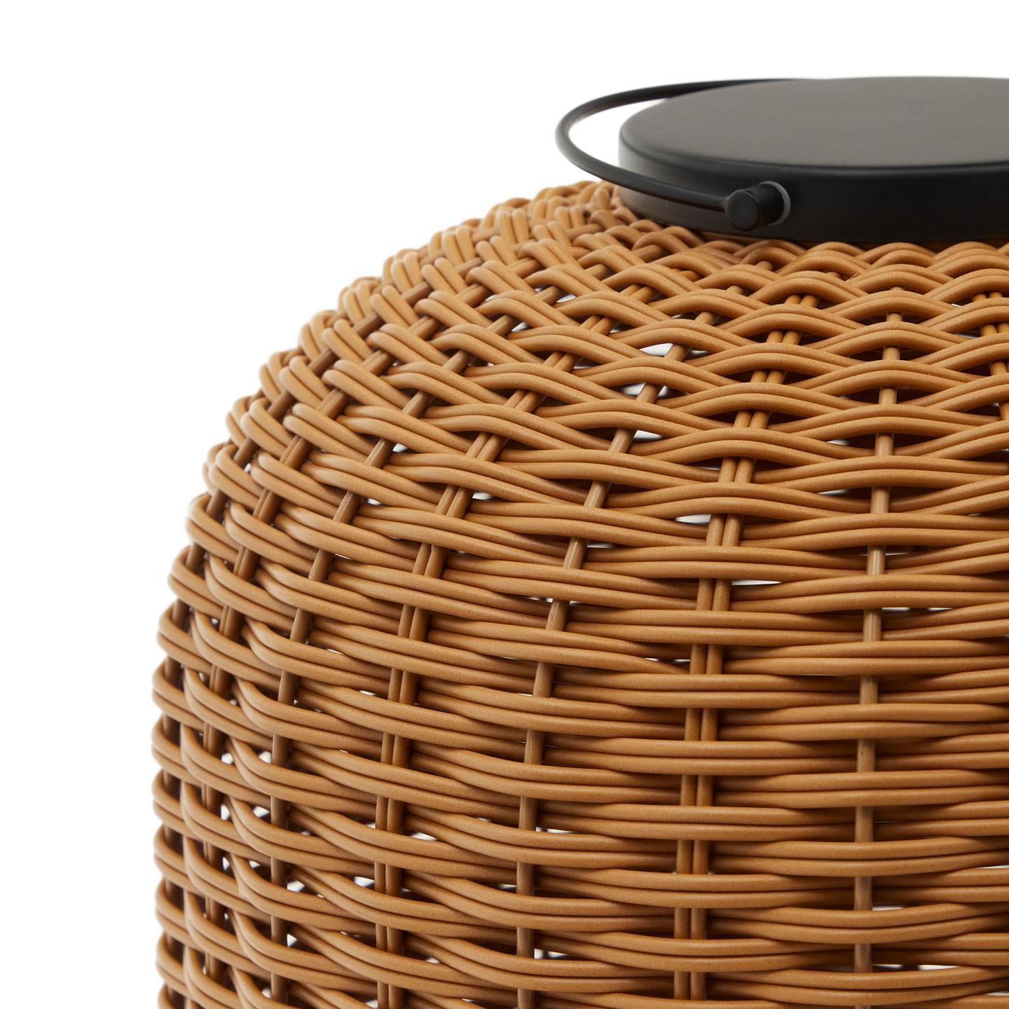 Lampa akumulatorowa SARANELLA brązowy rattan La Forma Eye on Design