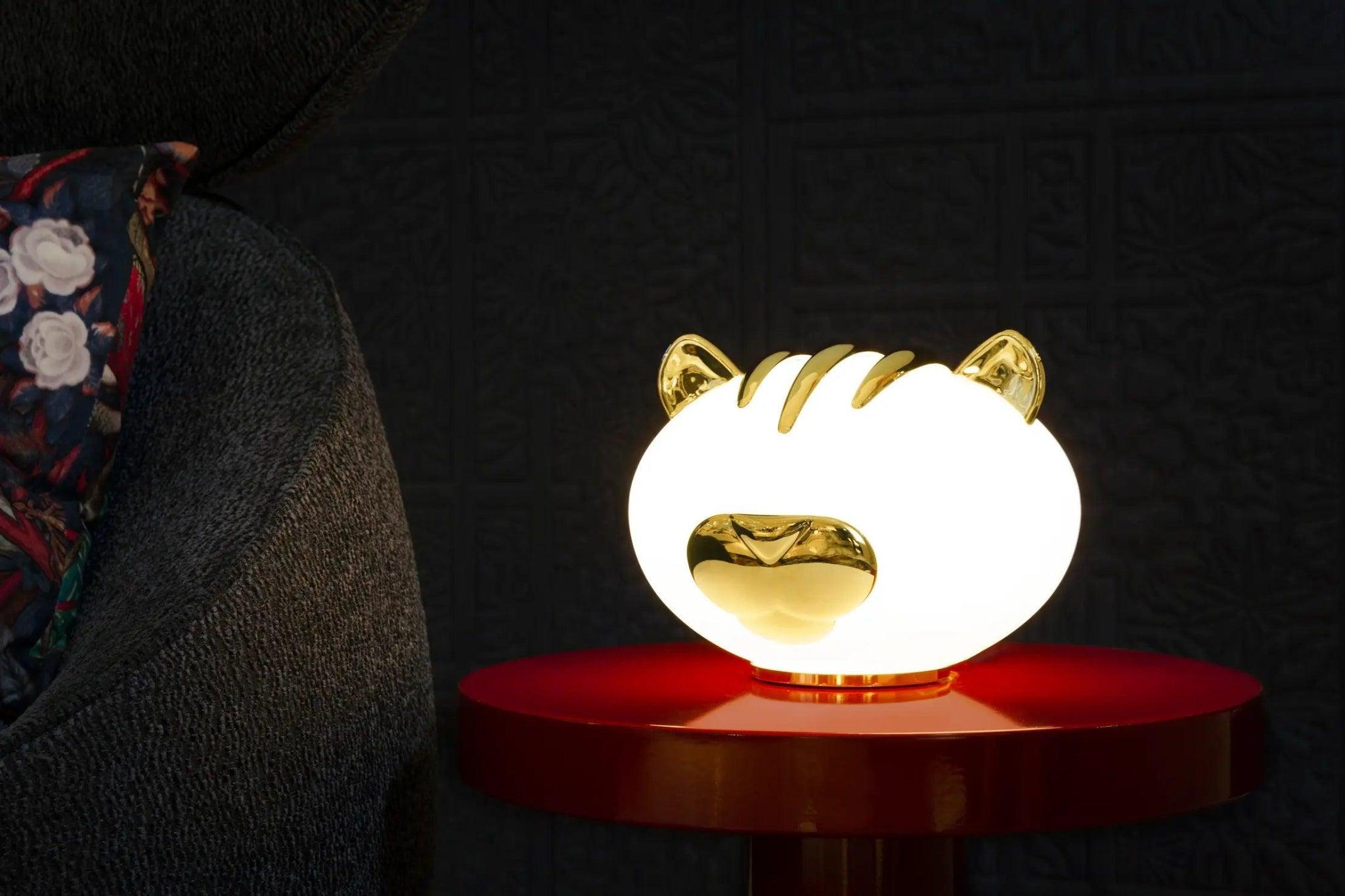 Lampa dekoracyjna PET LIGHT GRWOWW - TIGER złoty Moooi Eye on Design
