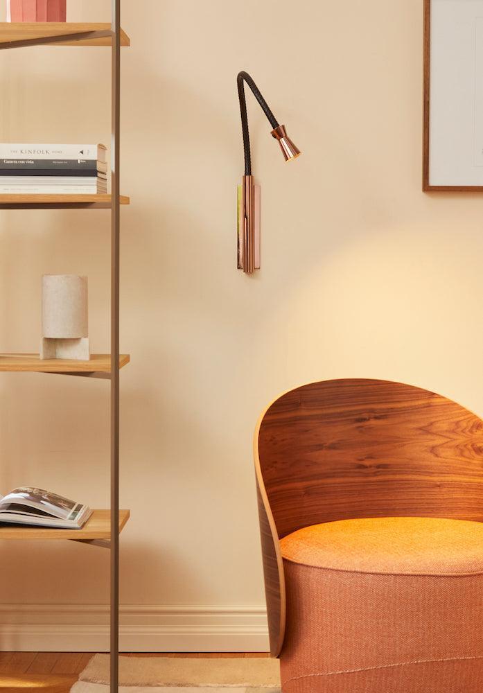 Lampa G+T BATTERY miedziany Contardi Eye on Design