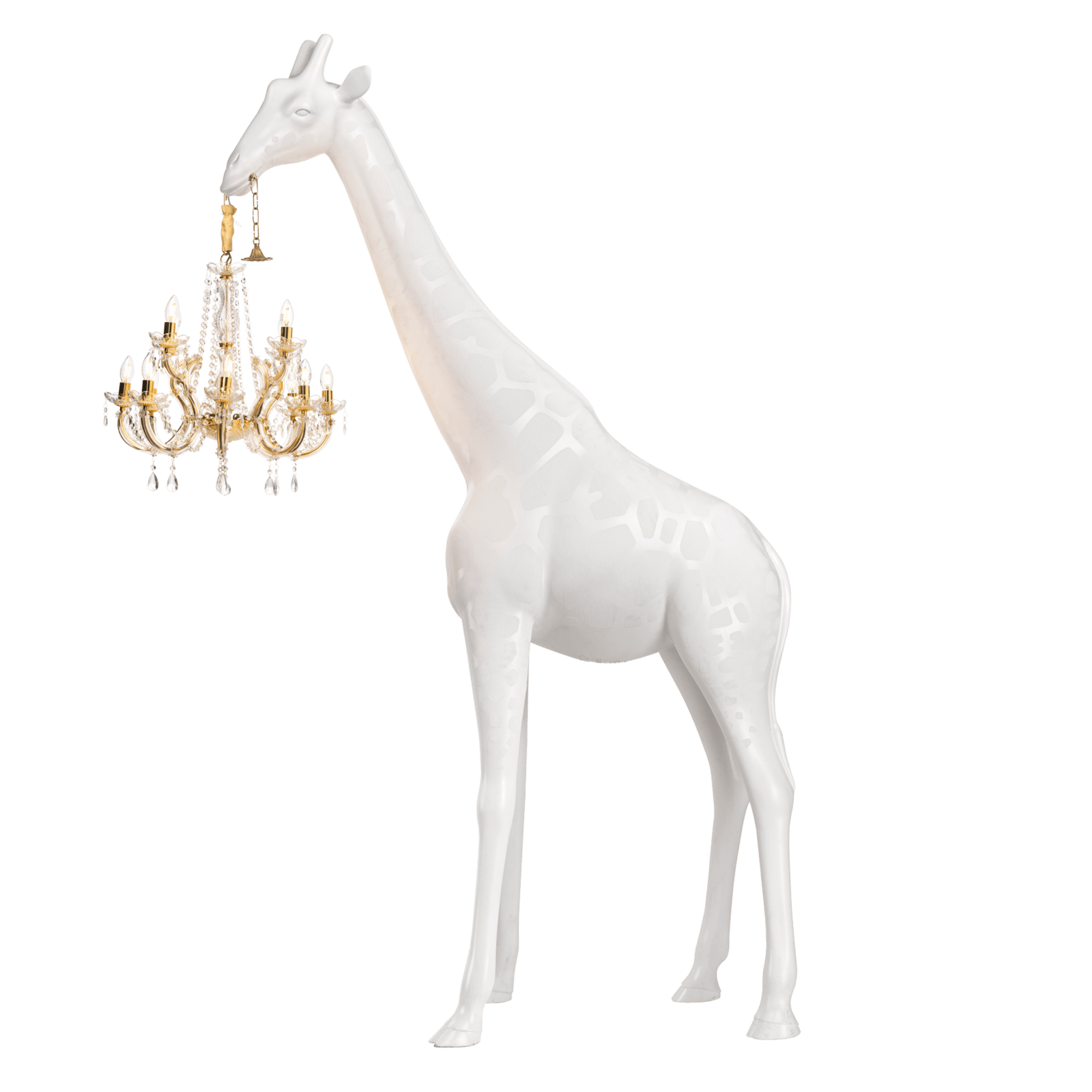 Lampa GIRAFFE IN LOVE M biała Qeeboo Eye on Design