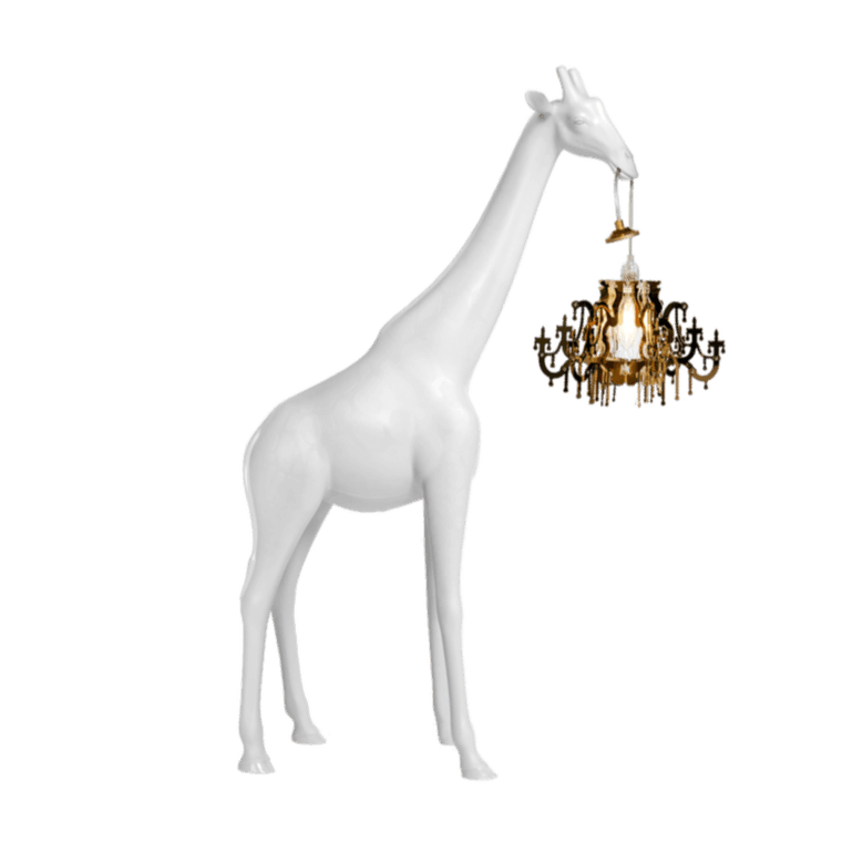 Lampa GIRAFFE IN LOVE XS biała Qeeboo Eye on Design