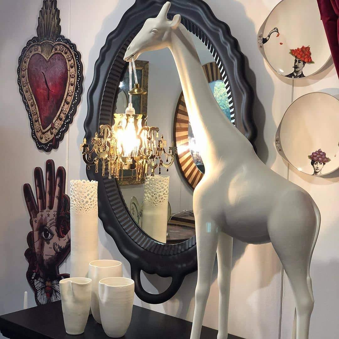 Lampa GIRAFFE IN LOVE XS biała Qeeboo Eye on Design