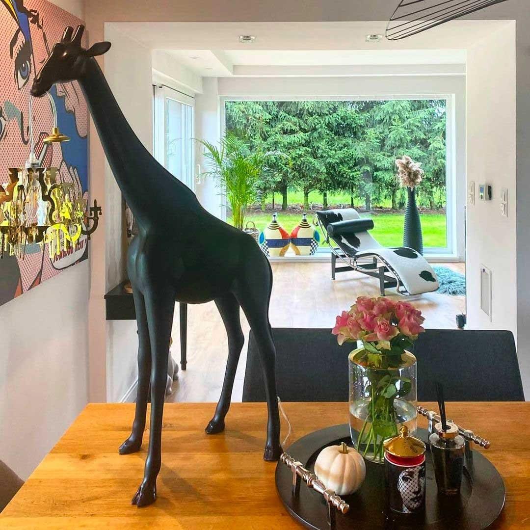 Lampa GIRAFFE IN LOVE XS czarny Qeeboo Eye on Design