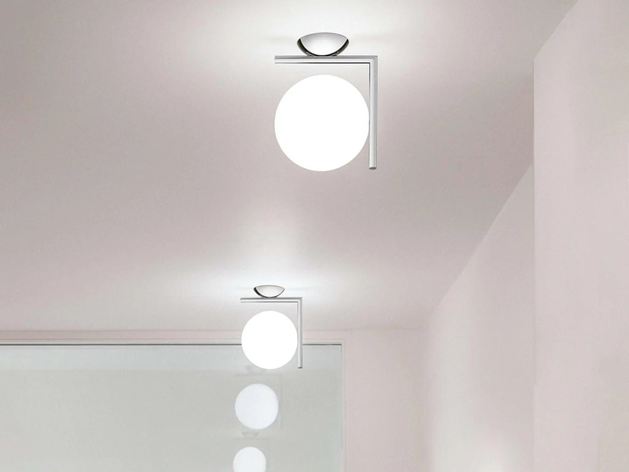 Lampa IC LIGHTS chromowany – Flos