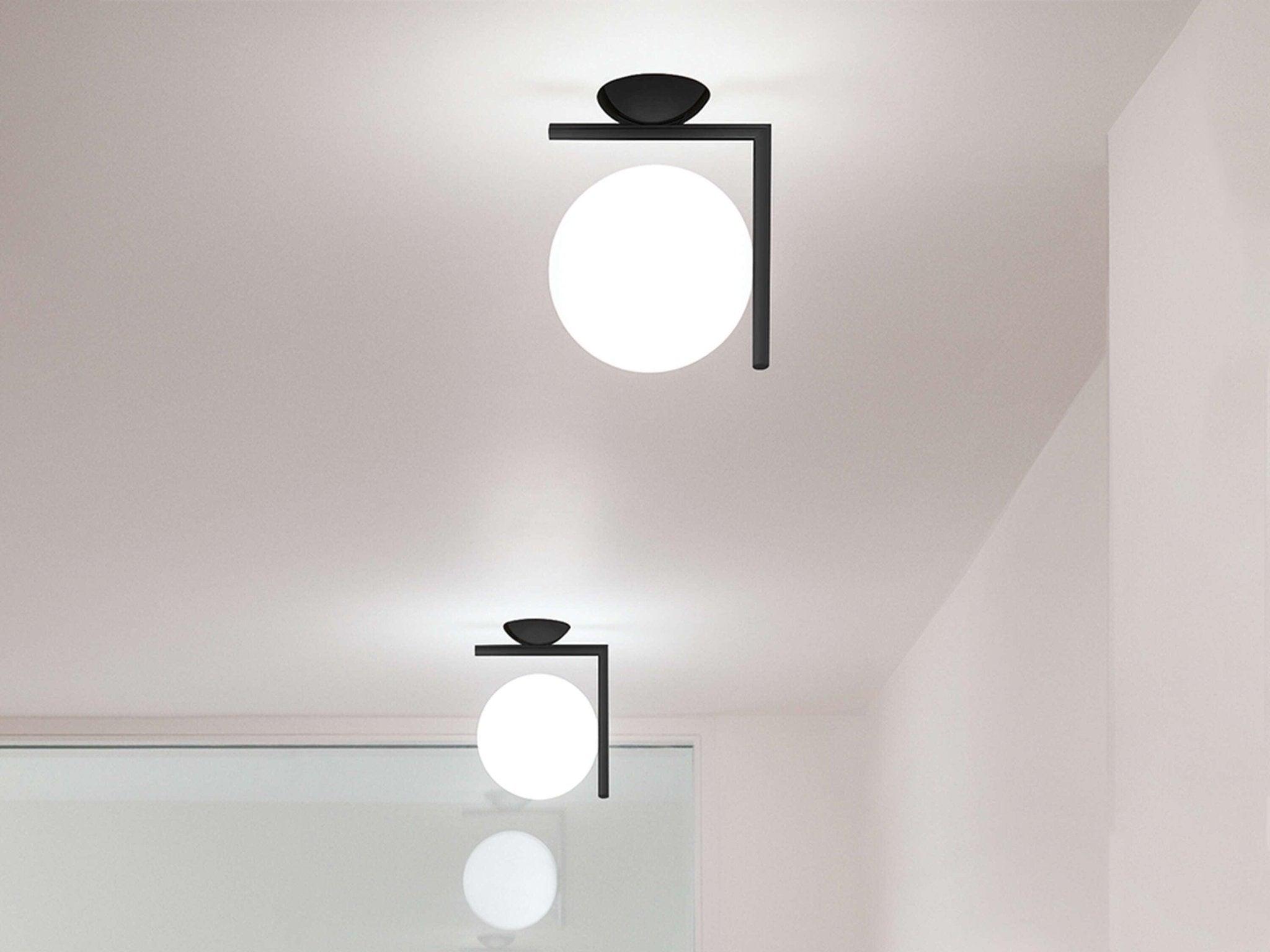 Lampa IC LIGHTS czarny Flos Eye on Design