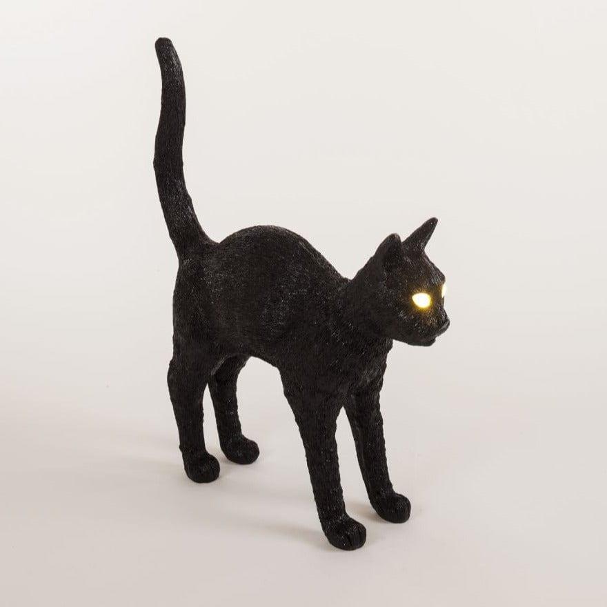 Lampa JOBBY THE CAT czarny Seletti Eye on Design