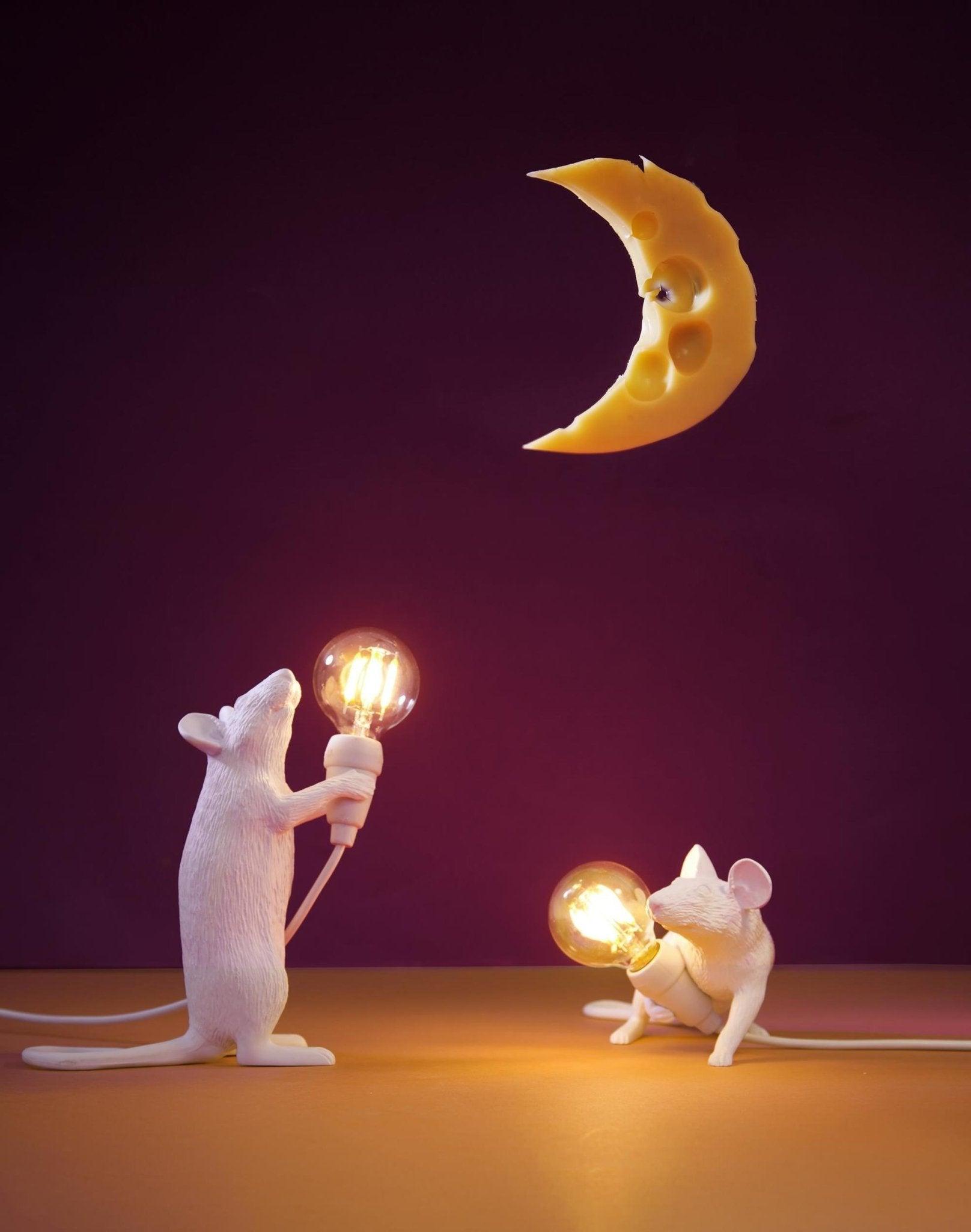 Lampa MOUSE LOP biały Seletti Eye on Design