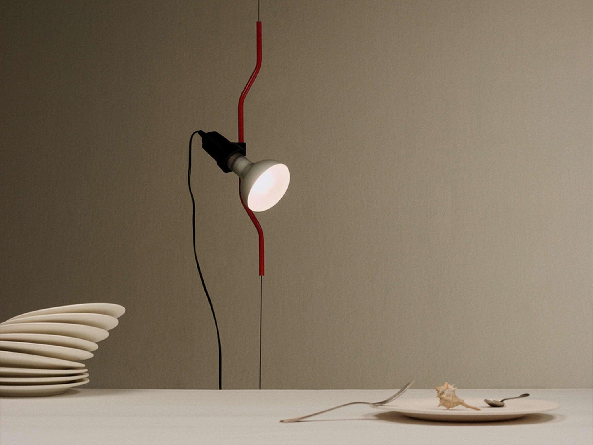 Lampa PARENTESI czerwony – Flos