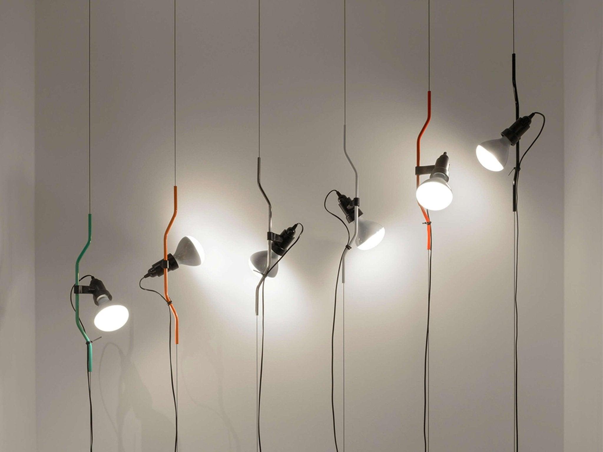 Lampa PARENTESI nikiel Flos Eye on Design